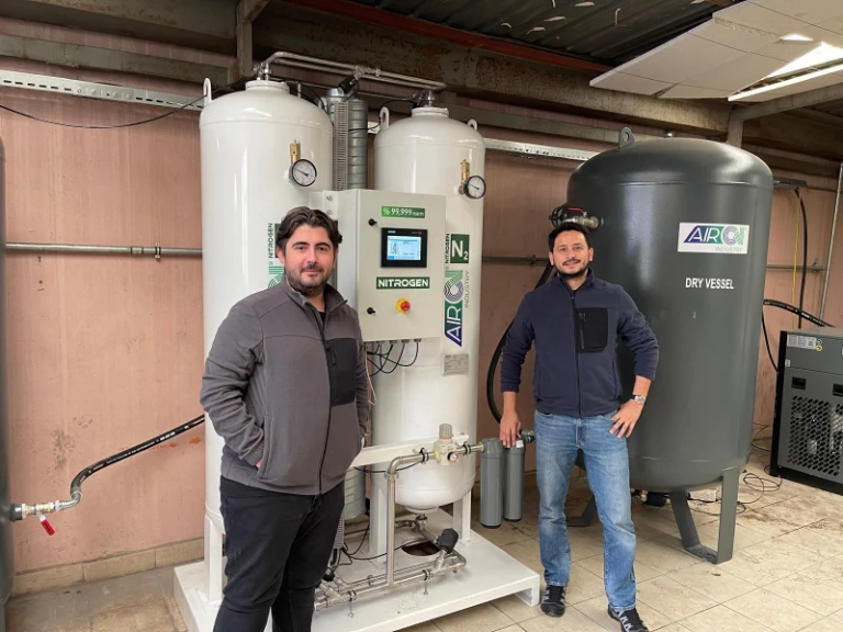 Yüksek Saflık Düşük Maliyetlerde Azot Gazı Üretimi.