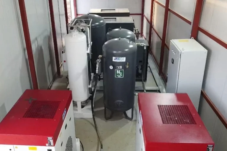 Azot Gazı İhtiyaçlarına Kalıcı Çözüm Airon Azot Jeneratör Sistemi.