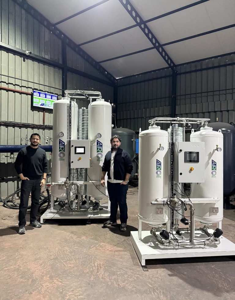 Aıron Industry's New Nitrogen Generator System Project.