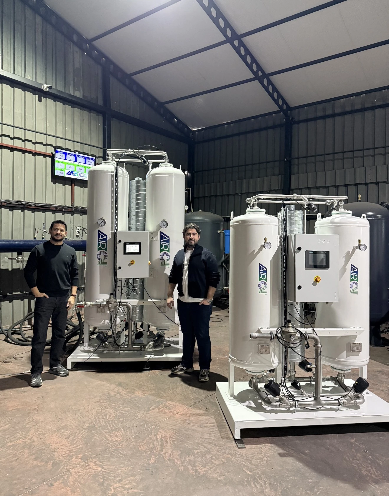 Aıron Industry's New Nitrogen Generator System Project.
