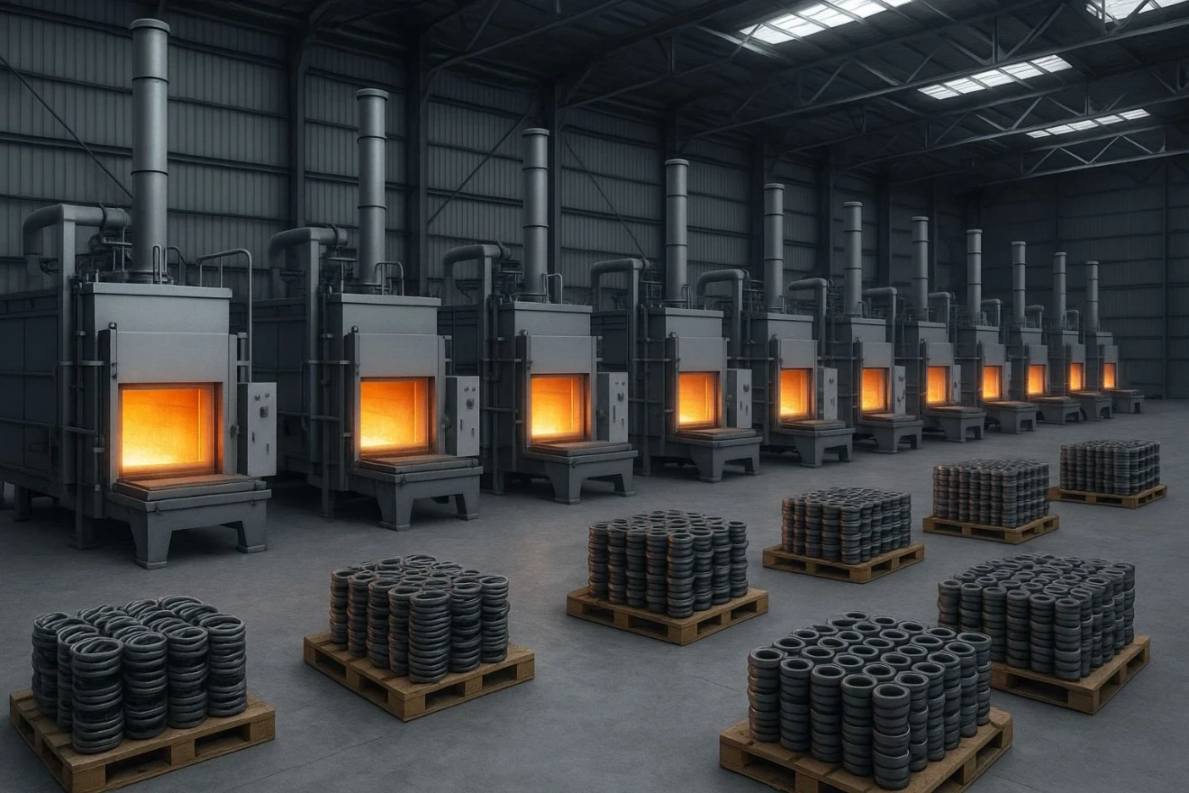 The Role of Nitrogen Gas in the Heat Treatment Industry and the Benefits of PSA-Type Nitrogen Generators for the Industry.